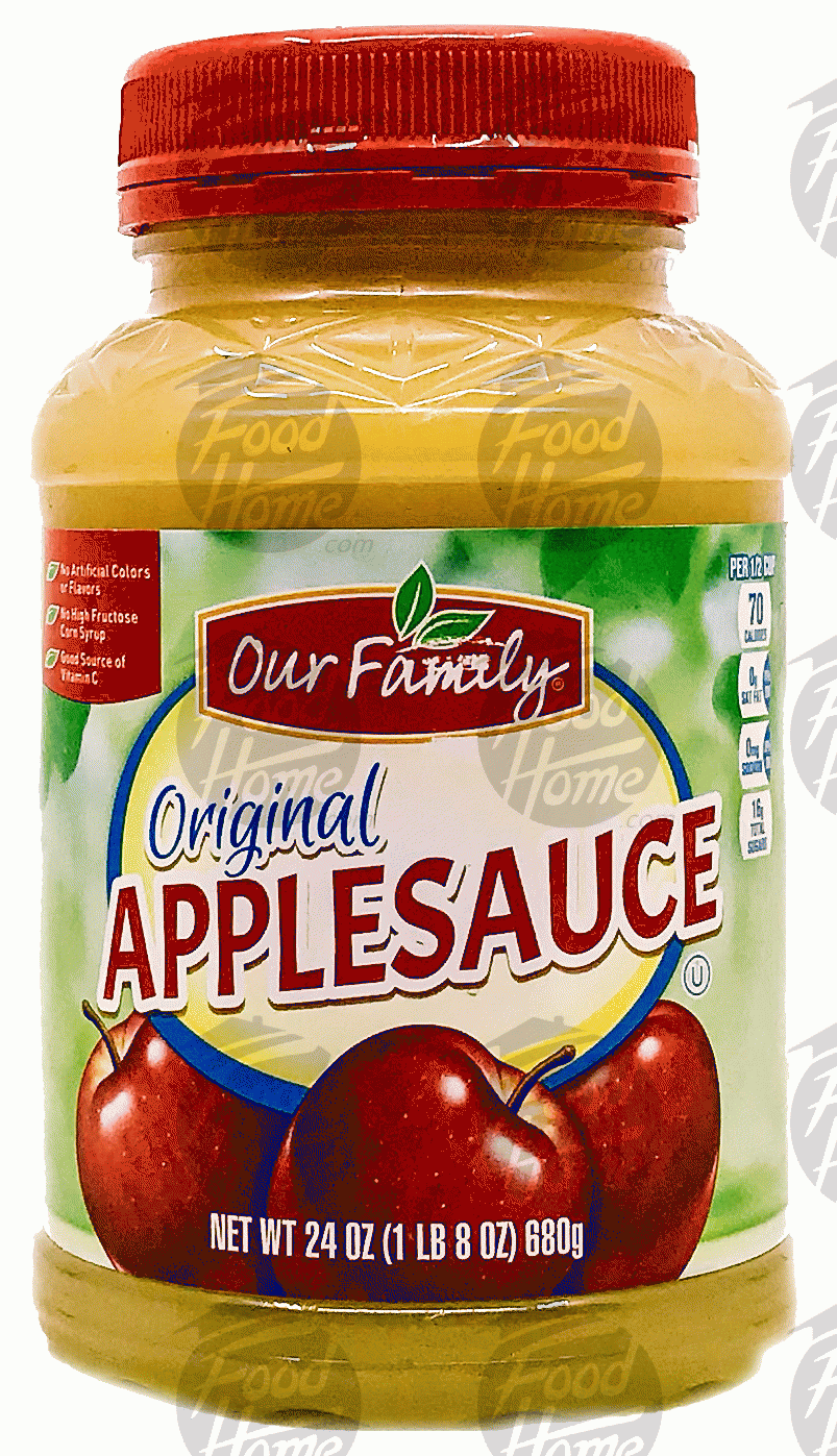 Our Family  applesauce, original Full-Size Picture